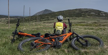 From Janské Lázně to Luční bouda and back on an e-bike