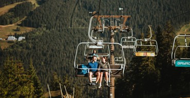 Rund um Pec über die Bergrücken – vom Hnědý vrch über die Kolínská bouda, Vebrovky zurück nach Pec