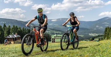 Discovering the Giant Mts. on e-bikes