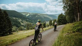 Pro horské koloběžky jsme vytipovali 60 km tras